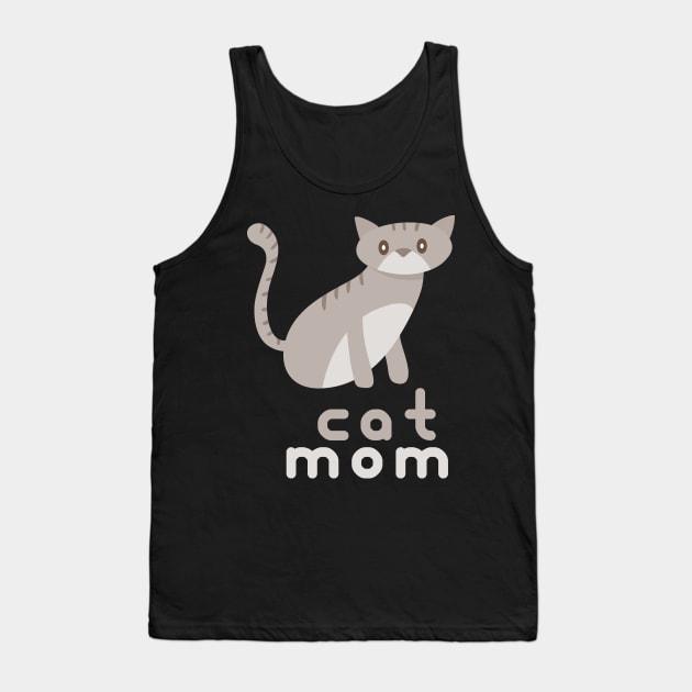 A Classic Art Of Cat - Adopt The Cat & Love Like Cat Mom Tank Top by mangobanana